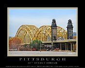 18 ST BRIDGE  18th Street Bridge - "Mini Poster" Border & Text Included